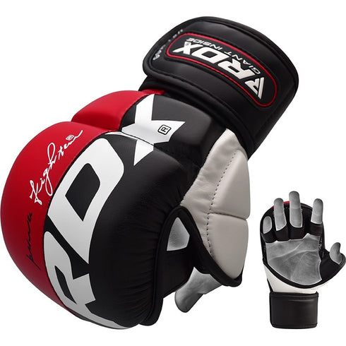 RDX T6 MMA GRAPPLING GLOVE(Red)-4